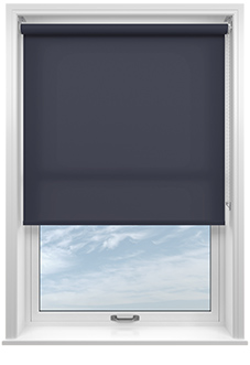 Roma, Night Blue - Roller Blind